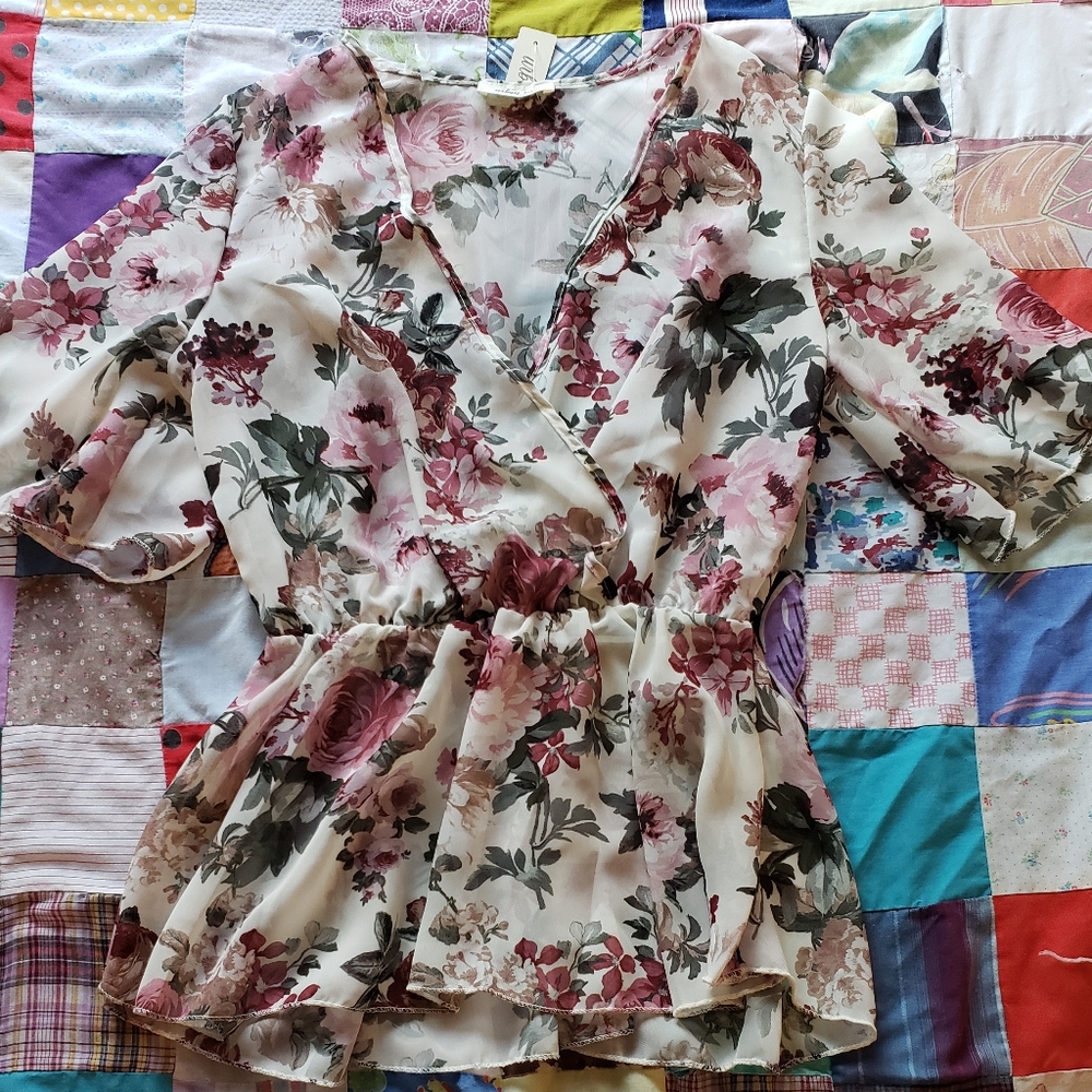 Floral blouse